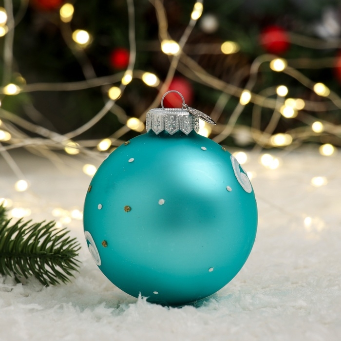 Шар "Емеля на печи", 80 мм., в подарочной упаковке