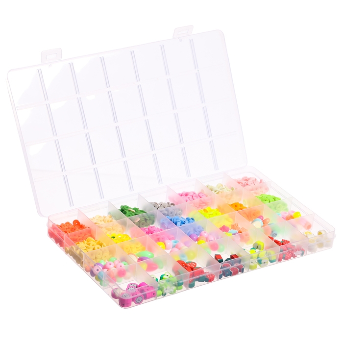 Набор для творчества «Создай своё украшение», бусинки, 24 вида Набор для творчества «Создай своё украшение», бусинки, 24 вида