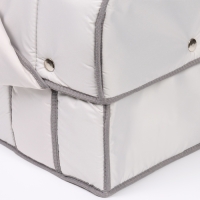 Люлька-переноска для новорожденных  &laquo;Ассорти&raquo;, цвет светло-серый