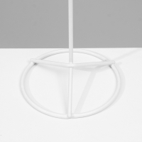 Вертушка, 2 яруса по 8 крючков, 21,5×21,5×41 см, цвет белый Вертушка, 2 яруса по 8 крючков, 21,5×21,5×41 см, цвет белый