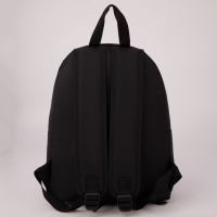 Рюкзак школьный текстильный &laquo;Банан&raquo;, 37 х 33 х 13 см, с липучками, чёрный