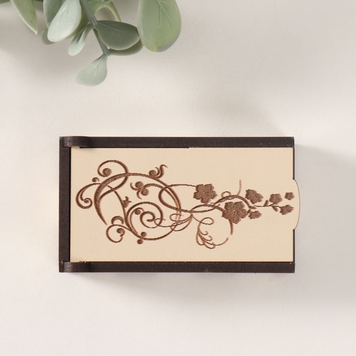 Шкатулка "Узор" 7х4х2 см