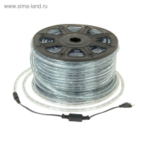 Световой шнур Luazon Lighting 13 мм, IP65, 100 м, 36 LED/м, 220 В, 3W, чейзинг, свечение мульти Световой шнур Luazon Lighting 13 мм, IP65, 100 м, 36 LED/м, 220 В, 3W, чейзинг, свечение мульти