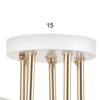 Люстра "Фания" 5хЕ27 40Вт бело-золотой 58х58х27 см BayerLux Люстра "Фания" 5хЕ27 40Вт бело-золотой 58х58х27 см BayerLux