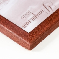 Фоторамка сосна с14 01/6 10х10 см, венге (пластиковый экран)