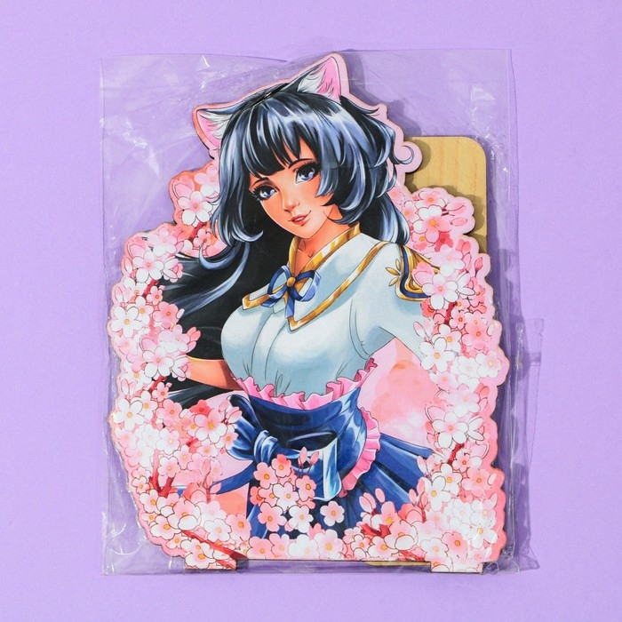 Фигурка аниме «Девушка в цветах», 11,7 х 15 см, дерево Фигурка аниме «Девушка в цветах», 11,7 х 15 см, дерево