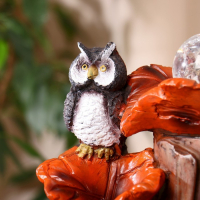 Фонтан настольный &laquo;Совушки&raquo;, 21&times;28 см, с подсветкой