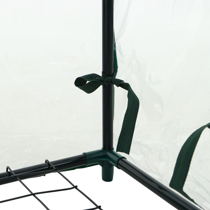 Парник-стеллаж 4 полки (сетка) 46*24*105 см, пвх пленка, мет. труба d-12 мм Парник-стеллаж 4 полки (сетка) 46*24*105 см, пвх пленка, мет. труба d-12 мм