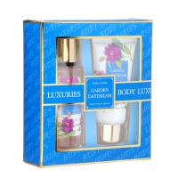 Подарочный набор Body Luxuries, аромат пиона и жасмина: мист для тела 85 мл, лосьон 85 мл