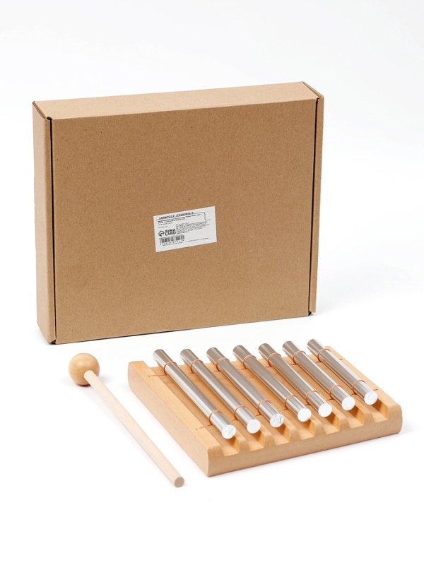 Музыкальный инструмент Бар Чаймс Music Life 7 тонов, молоточек в комплекте Музыкальный инструмент Бар Чаймс Music Life 7 тонов, молоточек в комплекте