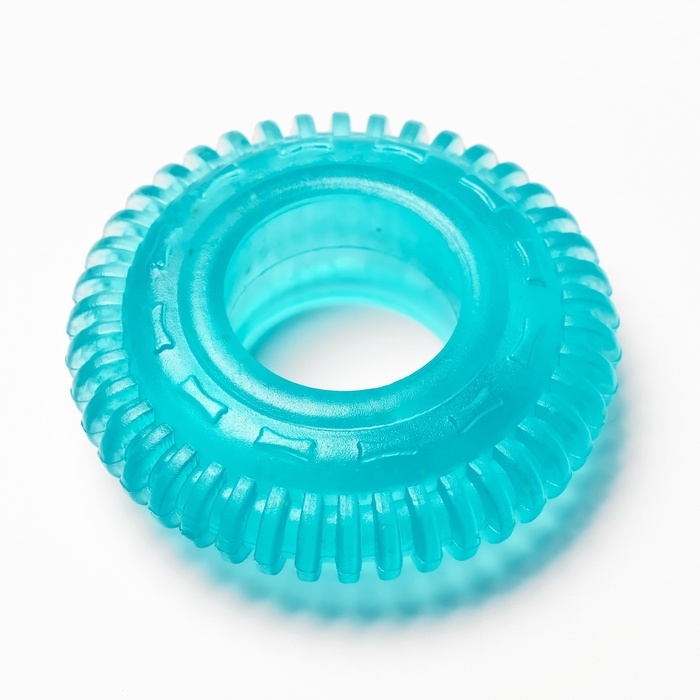 Игрушка для собак жевательная светящаяся в темноте &laquo;Шина&raquo;, 7 х 7 см