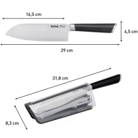 Нож сантоку Ever Sharp 16,5 см, с чехлом для затачивания