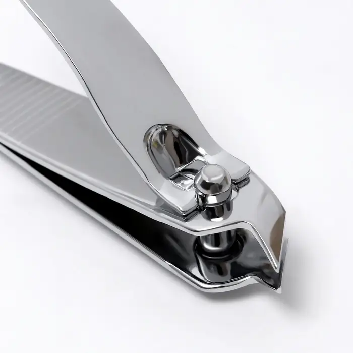 Кусачки книпсер маникюрные, скошенное лезвие, 6 см, в коробке