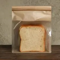 Пакет крафт бумажный, с окном, прямоугольное дно, 16&times;13&times;26 см