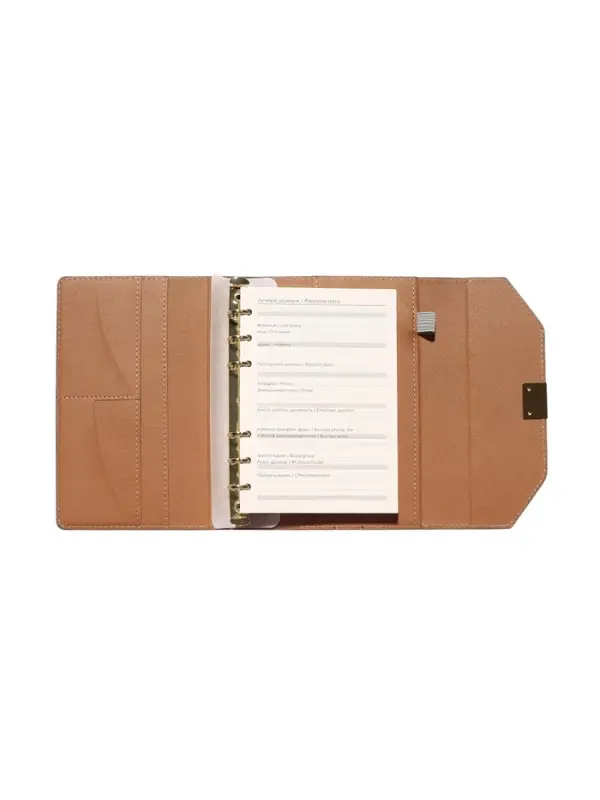 Органайзер на кольцах, C6, с клапаном, 80л, линия, к/зам, Зеленый