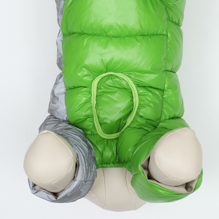 Комбинезон "Ультра" светоотражающий, размер 18 (ДС 40 см, ОГ 50 см, ОШ 38 см), зелёный