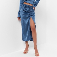 Юбка женская на кулиске MIST: Classic Collection р. 42, цвет синий