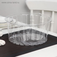 Крышка для тортницы пластиковая одноразовая ПР-Т-1430, 25&times;13 см, внутренний 22&times;11.7 см, прозрачная