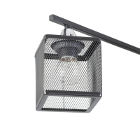 Люстра "Куб" 8х60Вт Е27 Чёрный 61,5х61,5,х27см Люстра "Куб" 8х60Вт Е27 Чёрный 61,5х61,5,х27см