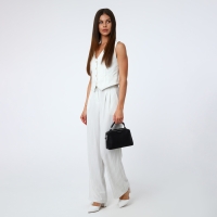 Сумка женская, 23*14*10, 2 отд на молнии, н/карман, регул ремень, черный Сумка женская, 23*14*10, 2 отд на молнии, н/карман, регул ремень, черный