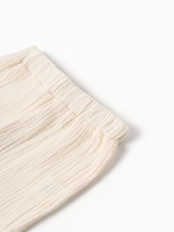 Пижама детская KAFTAN "Муслин", р.36 (134-140 см), молочный