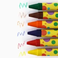 Восковые мелки, 6 цветов &laquo;Котики&raquo;