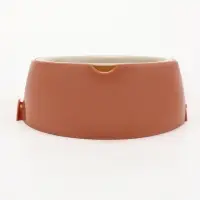 Лего-миска ALTA для животных с наклоном 0,3л КИРПИЧНАЯ