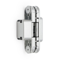 Петля скрытой установки LOCKLAND, 30х110 мм, с 3D-регулированием, цвет матовый хром