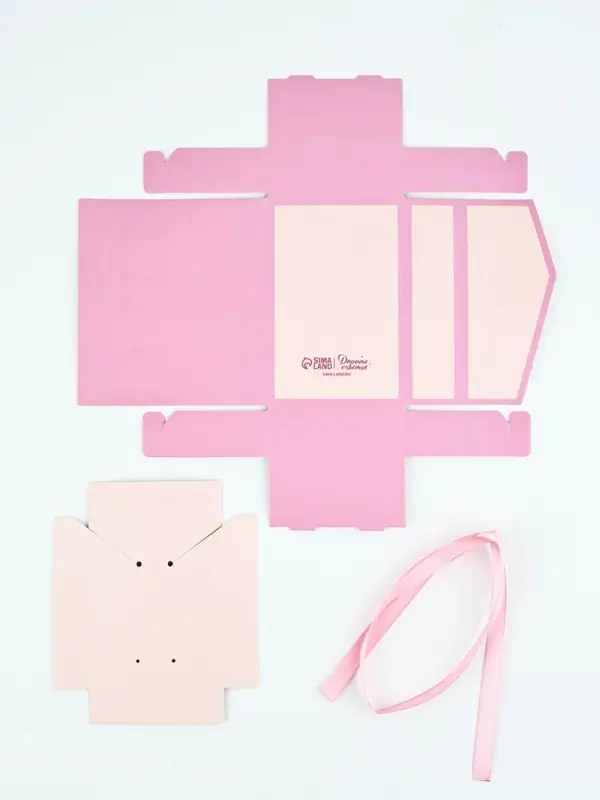 Коробка под бижутерию &laquo;Розово-бежевая&raquo;, 12 х 8.5 х 3 см