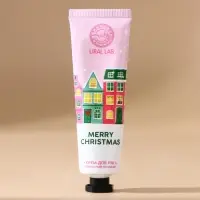 Крем для рук новогодний URAL LAB Merry Christmas, 30 мл, аромат сливочного пломбира