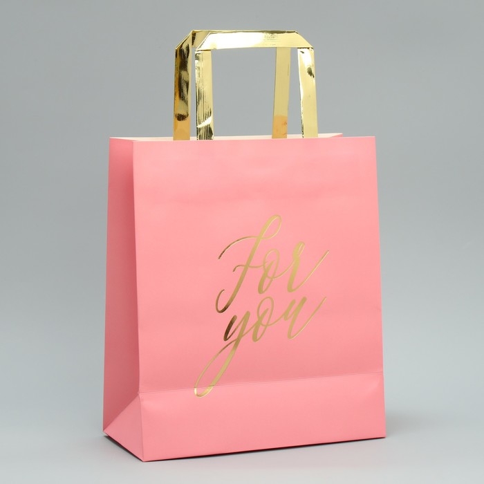 Пакет подарочный, упаковка, &laquo;Для тебя&raquo;, ML 23 х 27 х 11.5 см
