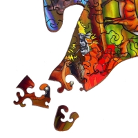 Пазл деревянный фигурный «Сказочный лес», 143 элементов Пазл деревянный фигурный «Сказочный лес», 143 элементов