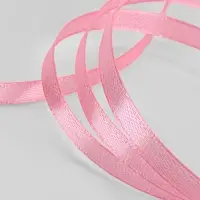 Лента атласная, 6 мм, 23&plusmn;1 м, нежно-розовая №147