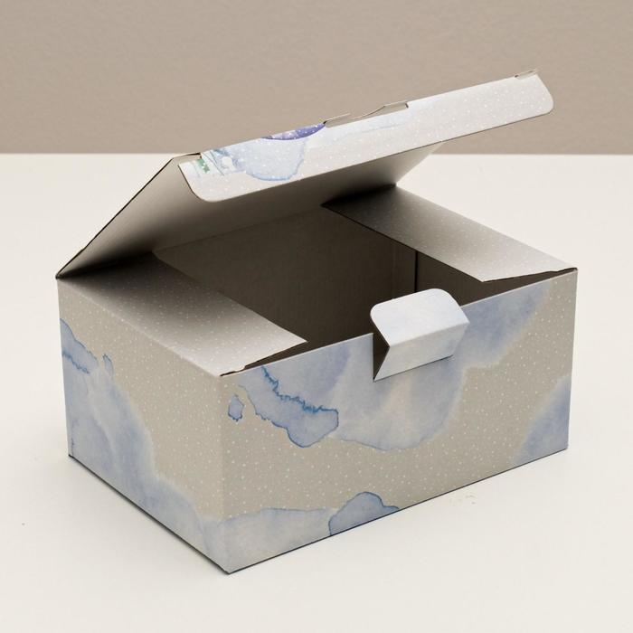 Коробка подарочная новогодняя складная &laquo;Уютного Нового года&raquo;, 22 х 15 х 10 см, Новый год