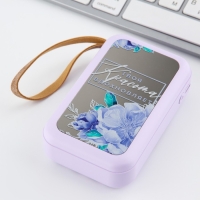 Зарядное устройство &laquo;Твоя красота вдохновляет&raquo;, 5000мА, мод. PB-03, 10,4 х 6,4 см