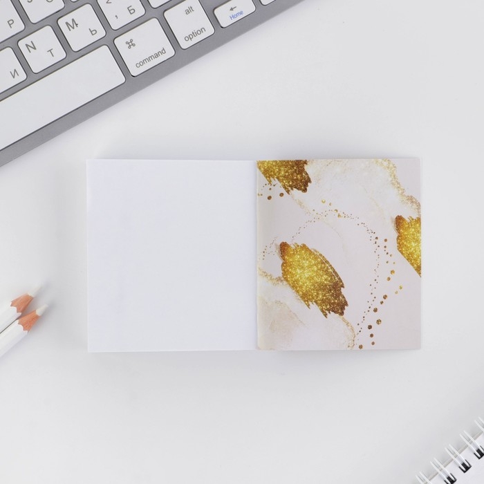 Подарочный набор &laquo;Учителю: Учитель года&raquo;, блокнот 125 листов и ручка пластик, синяя паста 0.7 мм