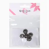 Шарм разделитель для бусин &laquo;Бесконечность&raquo;, цвет серебро