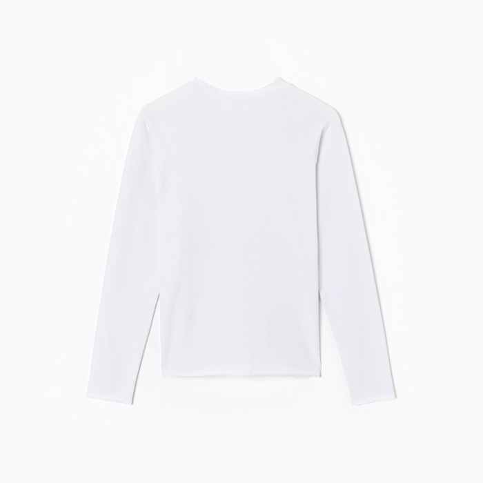 Лонгслив женский MINAKU: MINAKU: Basic line collection, цвет белый, размер 52