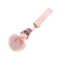 Брелок для ключей, пушистая кукла, 10&times;8 см