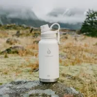 Термобутылка Fujisan XL 2.0, белая (молочная)