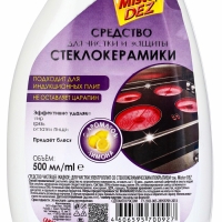 Mister Dez Eco-Cleaning Средство для чистки и защиты стеклокерамических и эмалированных плит "Лимон"