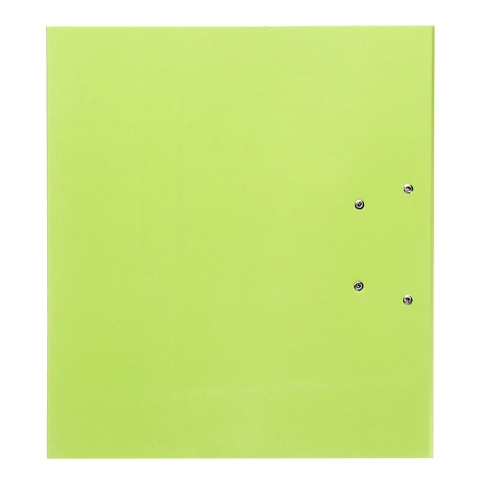 Папка-регистратор, Calligrata, А4, 75 мм, ламинированная, светло-зеленый