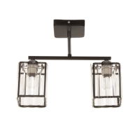 Люстра 6591191/2 E27 40Вт черный 42х12х24 см BayerLux Люстра 6591191/2 E27 40Вт черный 42х12х24 см BayerLux