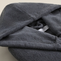 Халат махровый с капюшоном женский SL HOME: Basic "Гри Сандре", р-р M, 100% хл, 420 г/м2 Халат махровый с капюшоном женский SL HOME: Basic "Гри Сандре", р-р M, 100% хл, 420 г/м2