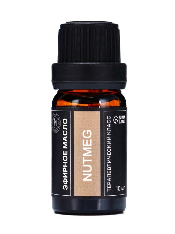 Эфирное масло "Мускатный орех", 10 мл, в тубусе