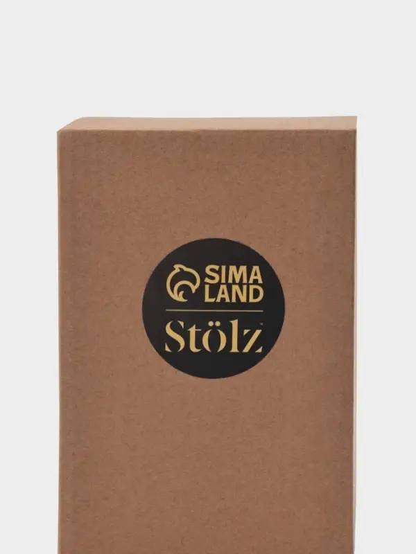 Диспенсер для жидкого мыла St&ouml;lz, механический, 500 мл, нержавеющая сталь, чёрный