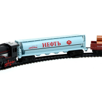 Железная дорога &laquo;Скорый поезд&raquo;, работает от батареек