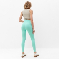 Легинсы спортивные женские MINAKU цвет светло-зеленый, размер 44 Легинсы спортивные женские MINAKU цвет светло-зеленый, размер 44
