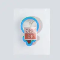 Зеркало настольное - подвесное &laquo;Круг&raquo;, d зеркальной поверхности 6.7 см, МИКС