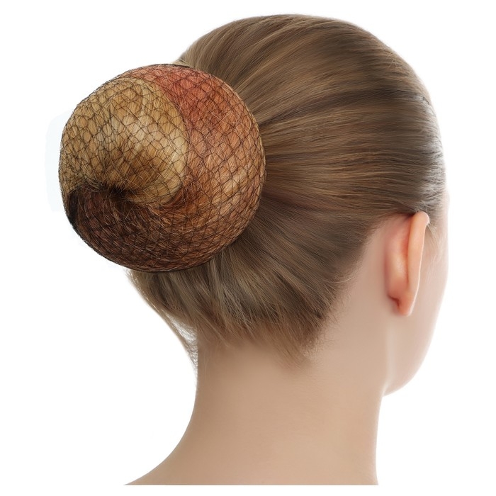 Сетка для волос Grace Dance, паутинка, 30 см, цвет чёрный Сетка для волос Grace Dance, паутинка, 30 см, цвет чёрный